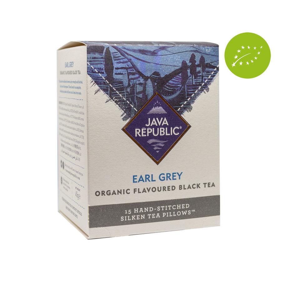 Earl Grey Organic Black Tea 100 Organic Awaken Tea Java Republic