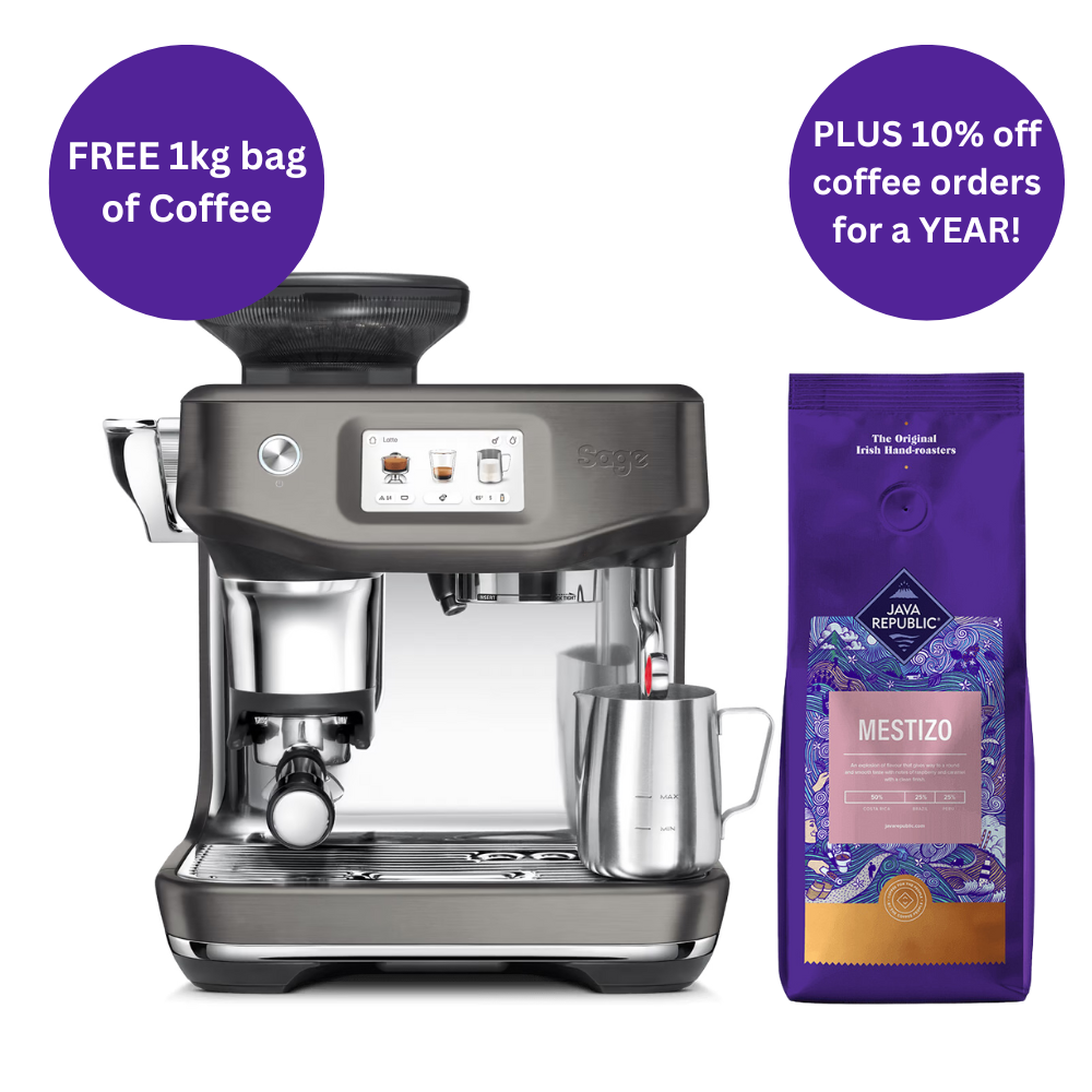 Sage Barista Touch Black Stainless Steel Stainless Steel Sage