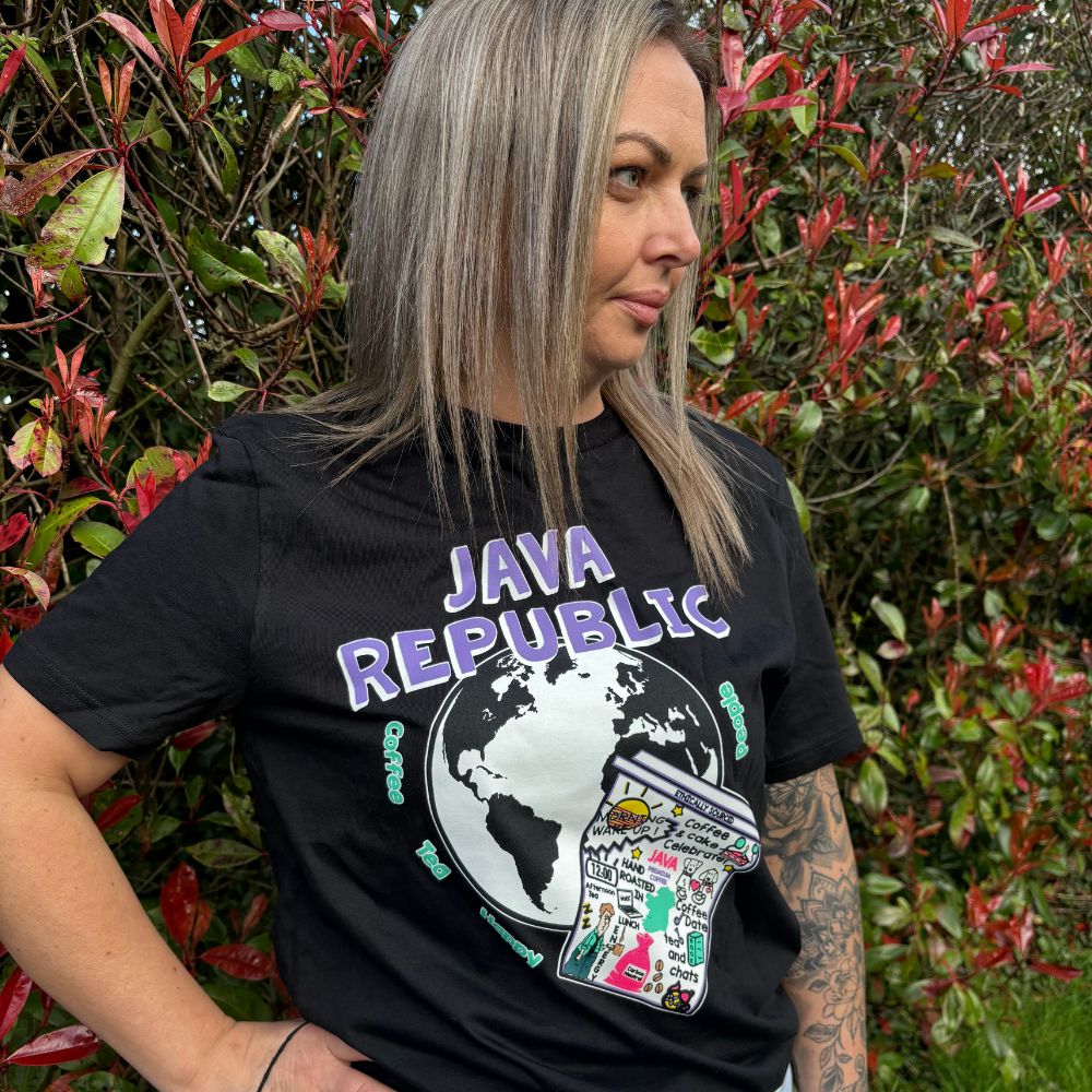 Java Republic Unisex T Shirt - Black