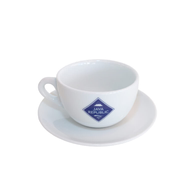Java Republic Cups with Saucer | Java Republic Branded Merchandise