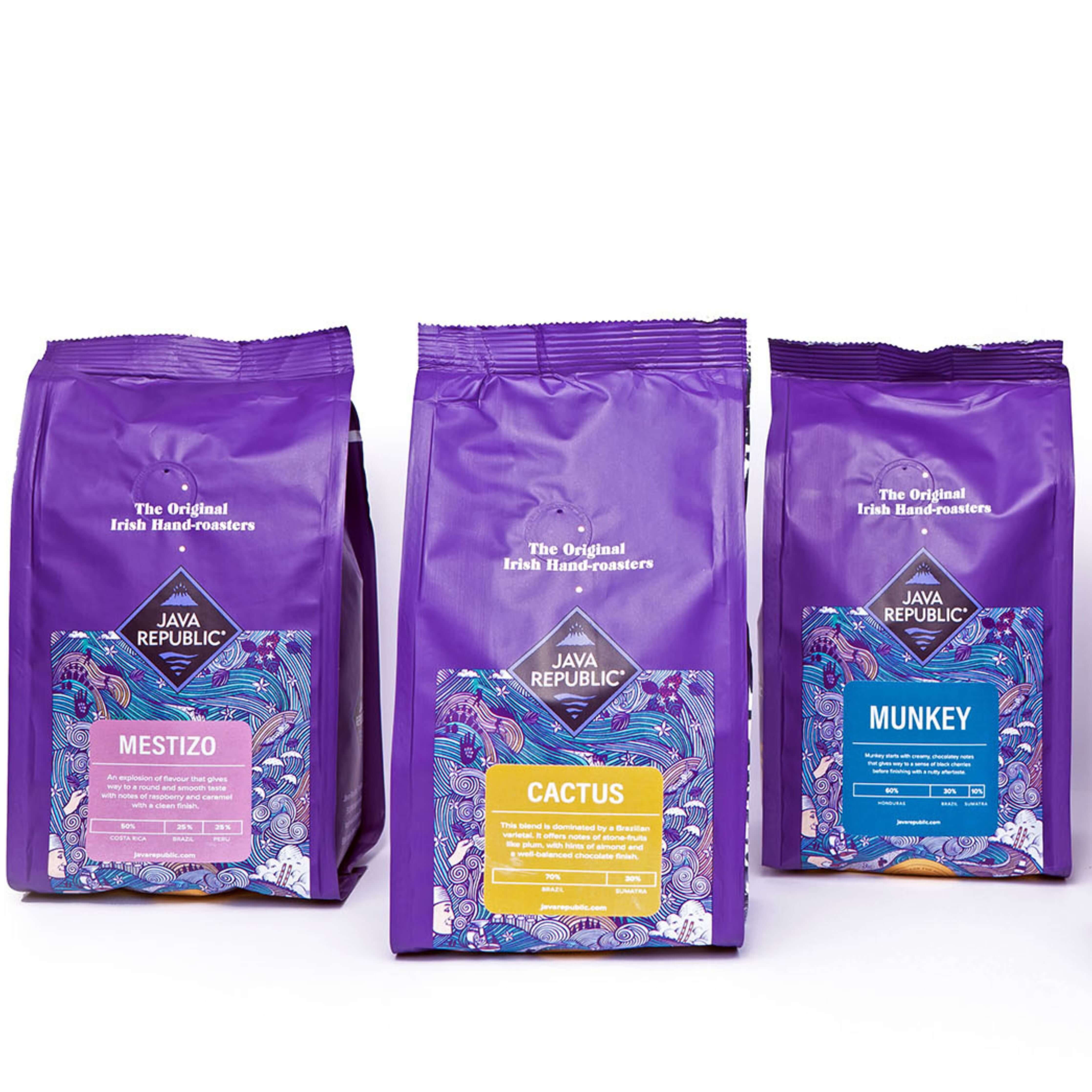 Coffee Selection Pack | Premium Hand-roasted Coffee Beans – Java Republic
