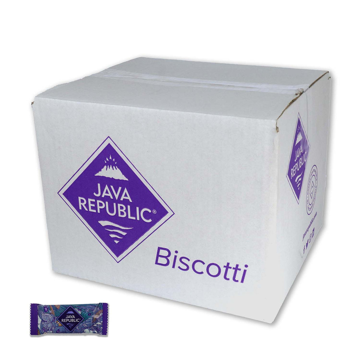 Java Republic Biscotti Box | Branded Merchandise | Java Republic