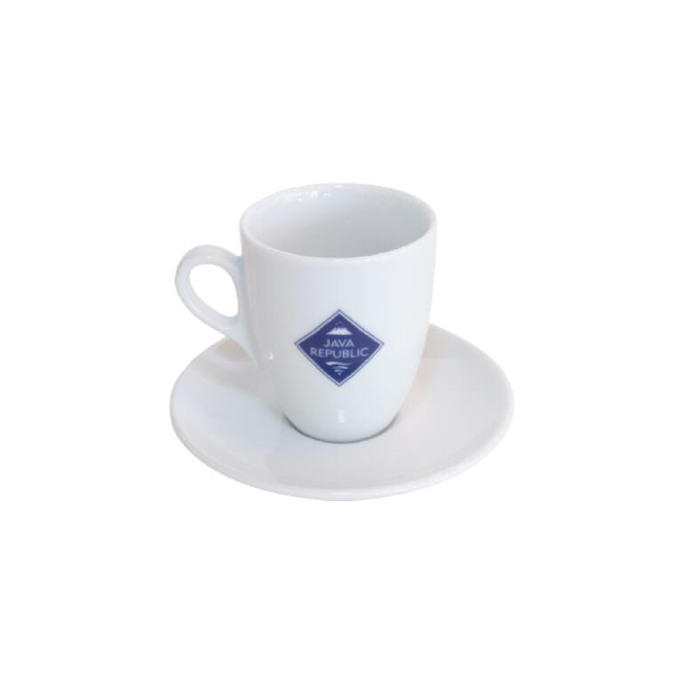 Java Republic Cups with Saucer | Java Republic Branded Merchandise