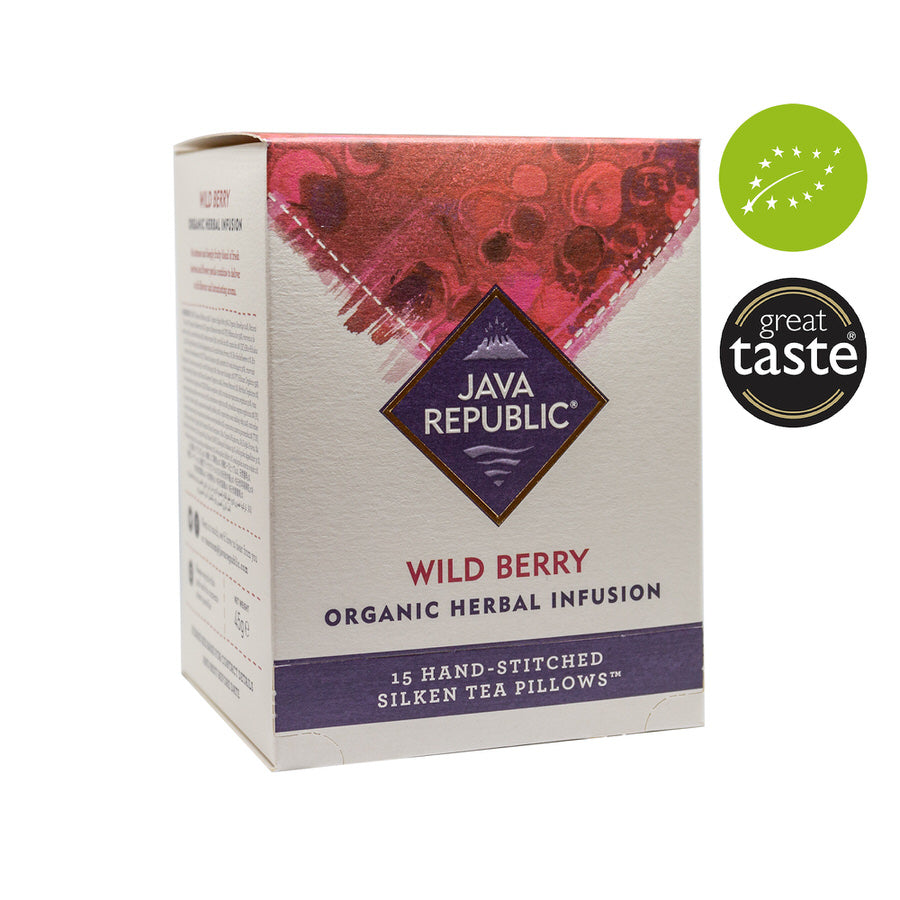 Wild Berry Rakura Tea Wild Berry Organic Herbal Infusion Tea | 100% Organic Savour Tea – Java ...