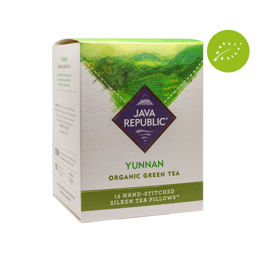 Java Republic Green Tea Yunnan Organic Green Tea | 100% Organic Calming Tea – Java Republic